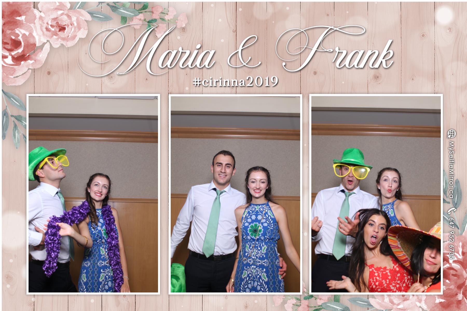 Wedding of Frank and Maria  | View more photos from the event at gallery.myselfiemirror.ca/u/romanmyselfiemirrorca/Wedding-of-Frank-and-Maria